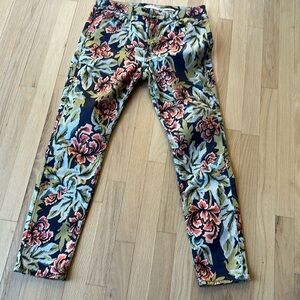 Jen 7 floral print Jean